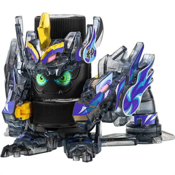 Takara Tomy Bottleman BOT-09 Fujin Black: Bottleman Tipe Kekuatan dengan Daya Tembak Super Kuat!