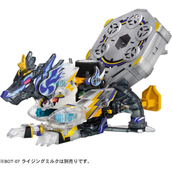 Takara Tomy Bottleman BOT-09 Fujin Black: Bottleman Tipe Kekuatan dengan Daya Tembak Super Kuat!