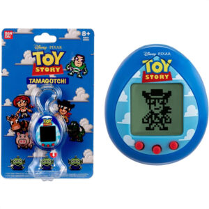 BANDAI TAMAGOTCHI TOY STORY TAMAGOTCHI CLOUDS Ver. Cat - Teman Sejati dari Dunia Toy Story! (17 Karakter, 3 Mini-Game Seru)