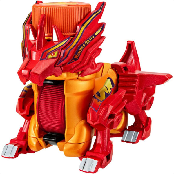 Takara Tomy Bottleman BOT-17 Wonder Grape Flame Cap Revolution - Tembakan Vertikal yang Menakjubkan