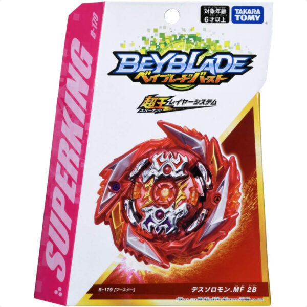 Takara Tomy Beyblade Burst B-179 Death Solomon .MF 2B: Beyblade Kustom Super Berat dan Langka!