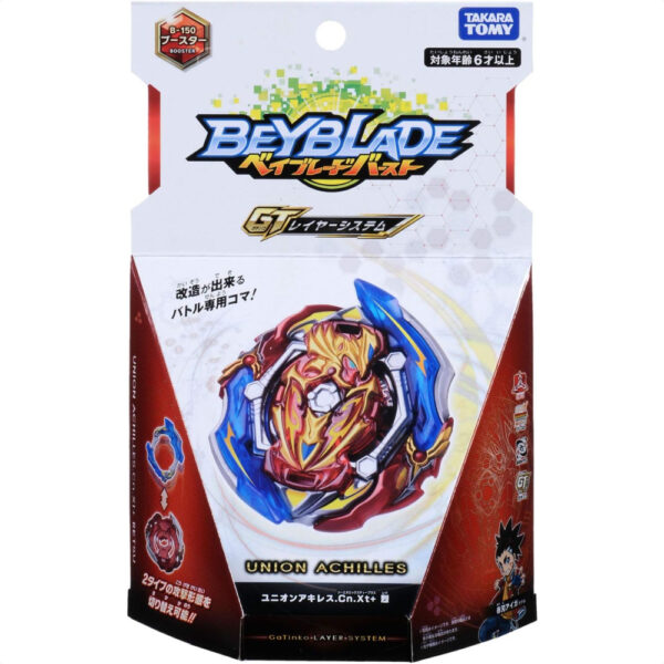 Takara Tomy Beyblade Burst B-150 Booster Union Achilles.Cn.Xt+ Retsu: Beyblade Keunggulan Serbaguna dengan Mode yang Dapat Diubah!