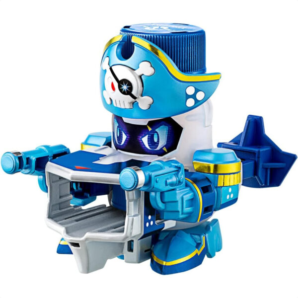 Takara Tomy Bottleman BOT-19 Skull Pistol: Tembakan Stabil dan Akurat untuk Kemenangan!