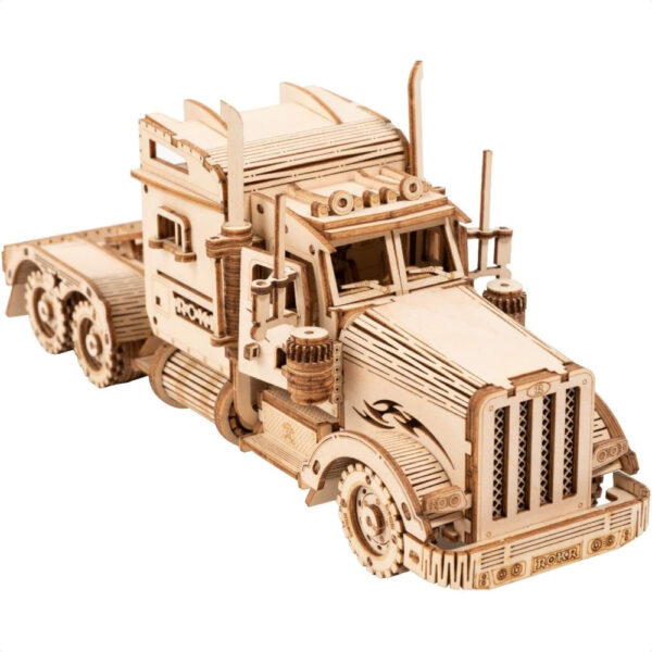 Puzzle 3D Robotime Truk Truck: Bangun Truk Eksklusif Impian Anda Sendiri!