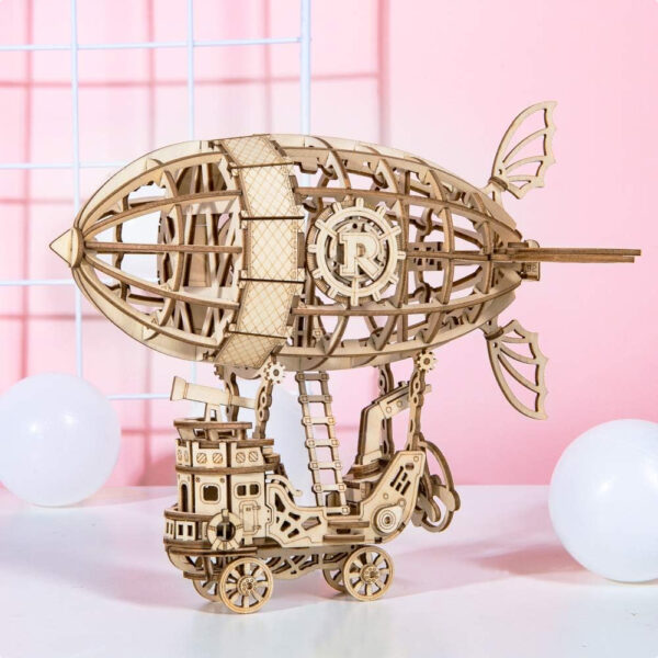 Robotime Puzzle 3D Pesawat Airship: Rasakan Sensasi Eksklusif Merakit Pesawat Impianmu!