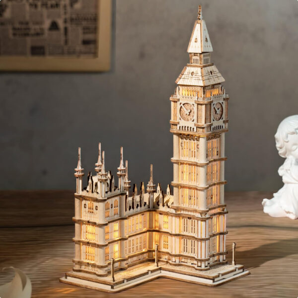 Robotime Puzzle 3D Menara Big Ben London: Hadirkan Ikon London yang Menawan ke Rumah Anda!