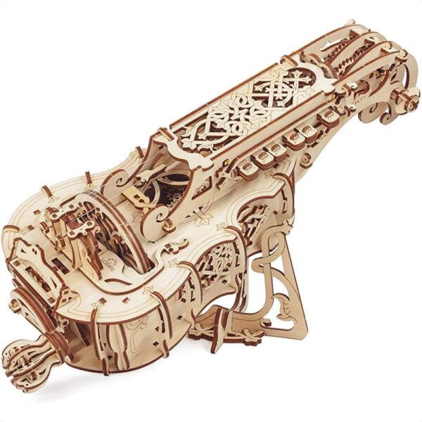 Ugears Hurdy Gurdy Eugiars: Rasakan Sensasi Merakit dan Memainkan Alat Musik Tradisional yang Unik (TITQ-0072)