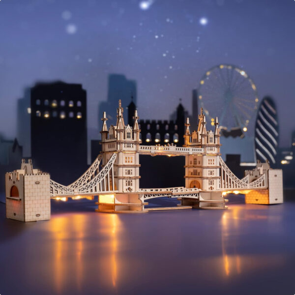 Robotime Puzzle 3D Jembatan London Bridge: Bangun Landmark Spesial Ikonik Inggris di Rumah Anda!