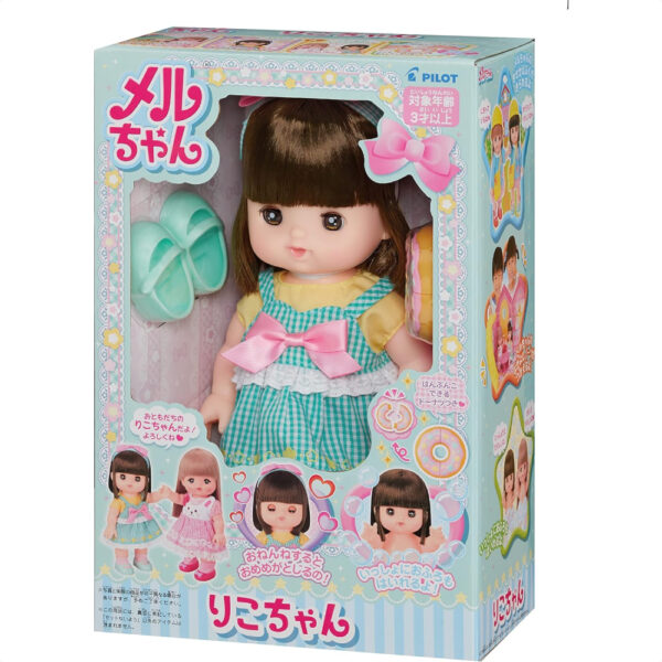 Pilot Corporation Mell-chan Doll Set-Riko-chan: Teman Baru Mel-chan yang Menggemaskan (TITQ-0086)