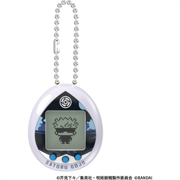 Bandai Jujutsu Kaisen Tamagotchi Satoru Gojo: Rawat Gojo Satoru yang Kuat! Kolaborasi Unik (TITQ-0099)