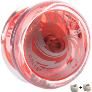 Yomega Raider Yoyo Bearings (Light Red) Competition Looping Play with 2 Extra Strings: Kuasai Trik Yo-yo dengan Gaya!