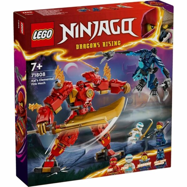 LEGO Ninjago Kai Elemental Fire Mech 71808 Lego Kualitas Terbaik