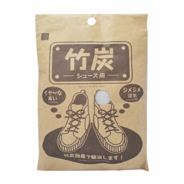 Arang Bambu Pewangi Penghilang Bau Serbaguna Kokubo Industries KM-470 [Just place bamboo charcoal 50g x 2 deodorizing dehumidifying drying for shoes]