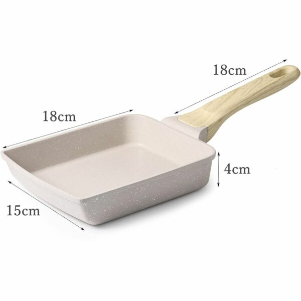 [Wajan] SENSARTE Egg Frying Pan with Spatula (4 variation) Wajan penggorengan Kualitas Tinggi