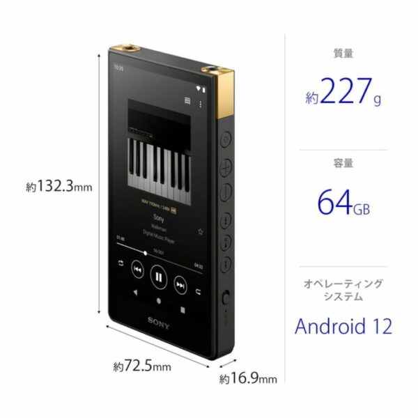 Walkman SONY NW-ZX707 Portable Audio Player Walkman 64GB Asli Kualitas Tinggi