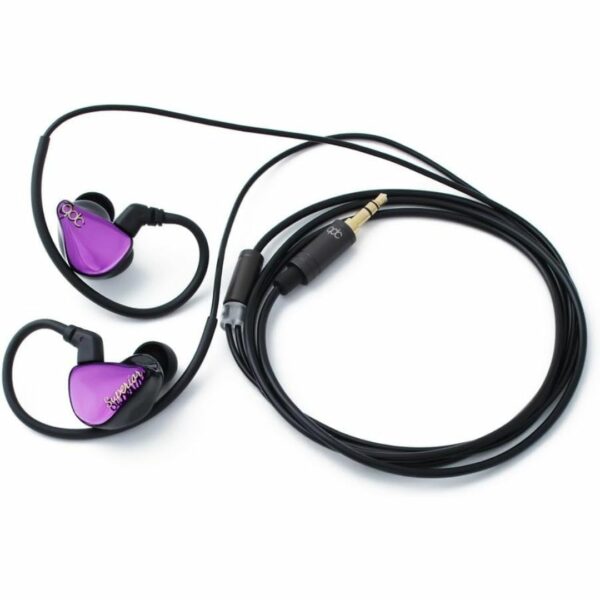 [Earphone] QDC Superior Rondo Purple Earbud (10 mm) Asli Kualitas Tinggi