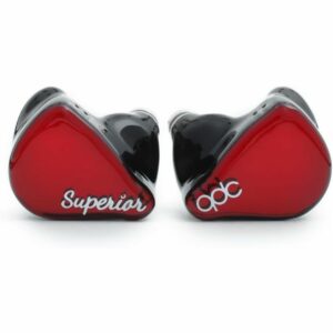 [Earphone] QDC Superior Vermilion Red Earbud (10mm) Asli Kualitas Tinggi