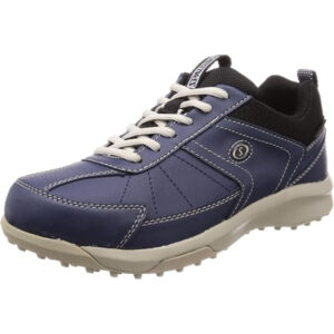 Spalding CIS 3550 Men's Golf Shoes, Sneakers, Waterproof, Wide, Spikeless (navy)