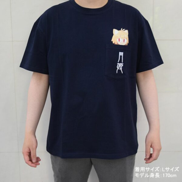 [T-shirt] Kaos Tsukihime -A piece of blue glass moon- / Neko Arc Pocket T-shirt (4 variasi ukuran) (PO-2024) Terbatas