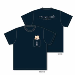 [T-shirt] Kaos Tsukihime -A piece of blue glass moon- / Neko Arc Pocket T-shirt (4 variasi ukuran) (PO-2024) Terbatas