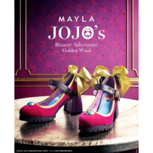 [Sepatu] Mayla x JoJo's Bizarre Adventure Iconic Shoes Object Pumps (Giorno Giovanna)