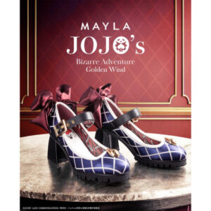 [Sepatu] Mayla x JoJo's Bizarre Adventure Iconic Shoes Object Pumps (Guido Mista)