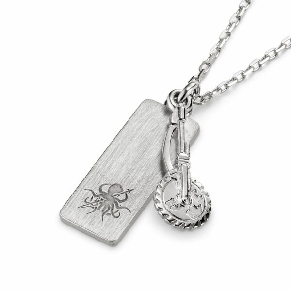 [Kalung Silver] Arknights Motif Necklace (Specter) Silver PO-24 Eksklusif