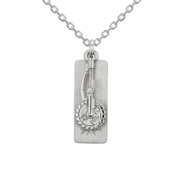 [Kalung Silver] Arknights Motif Necklace (Specter) Silver PO-24 Eksklusif