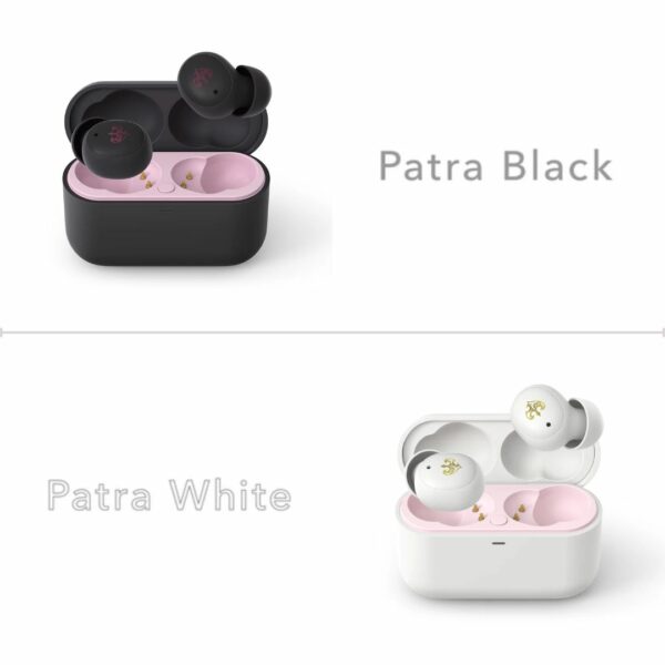 [TWS] Patra Suou x Final Cotsubu ZE500 ASMR Patra Black/White TWS (ASMR Patra Edition) (Wireless Earphone) (PO-2024) Eksklusif Terbatas