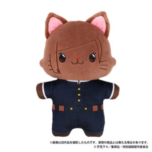 [Plush] Movic Jujutsu Kaisen with CAT Flat Plush Toy Nobara Kugisaki (PO-24) Eksklusif Terbatas