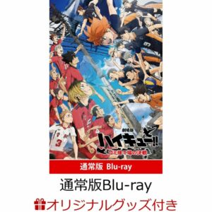 Haikyu!! The Movie: Battle at the Dump" Standard Edition w/bonus (BD/DVD) (PO-24) Terbatas