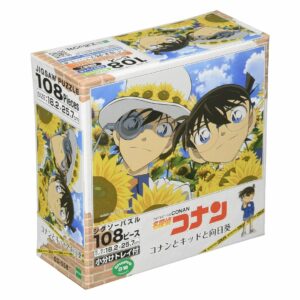 Epoch Company 108 Piece Jigsaw Puzzle Detective Conan & Kid and Sunflower