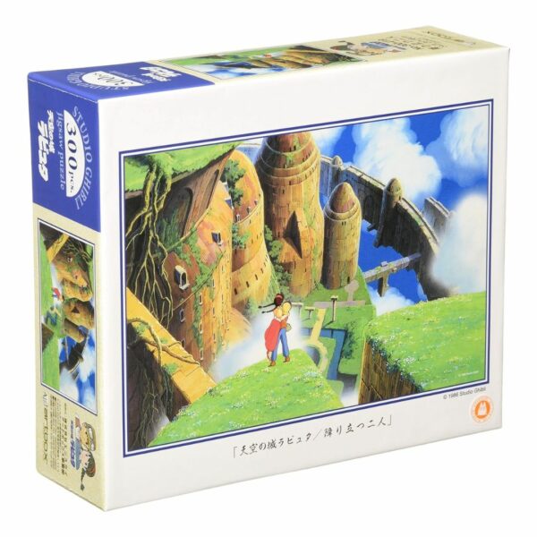 Ensky 300 Piece Jigsaw Puzzle Studio Ghibli Artwork Two People Descending