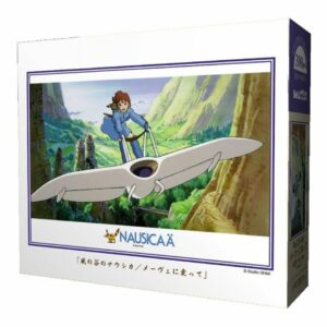 Jigsaw Puzzle Nausicaa of the Valley of the Wind Riding on the Mehve 300 Pieces