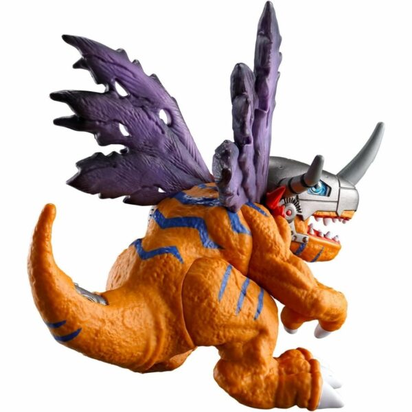 [Figure] Digimon Adventure Dynamo Metal Greymon Figure (The most dynamic of motions) (21) Kualitas Terbaik