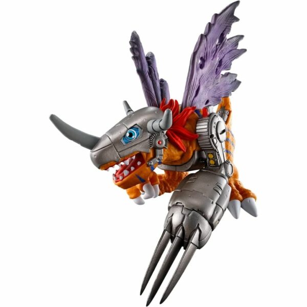 [Figure] Digimon Adventure Dynamo Metal Greymon Figure (The most dynamic of motions) (21) Kualitas Terbaik