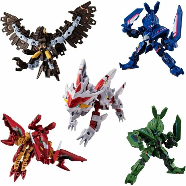 [Mini Figure] Anima Gear DE 01 (10 Pieces) (Candy Toy) Kualitas Terbaik