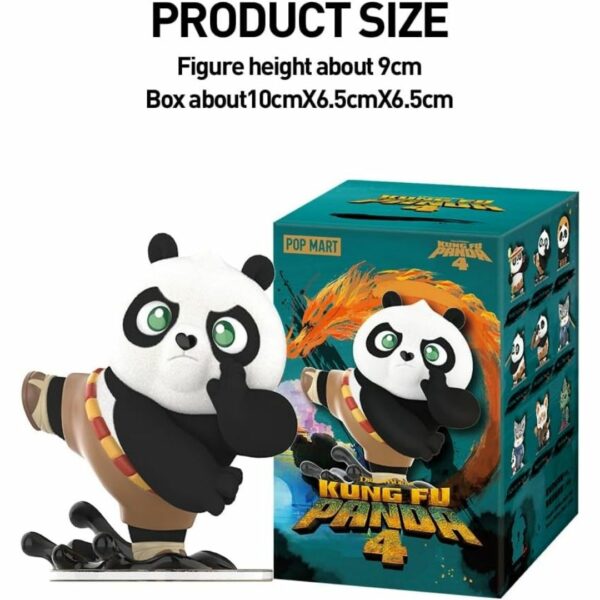 [Popmart Figure] Universal Kung Fu Panda Series blind box (24) Karakter Asli