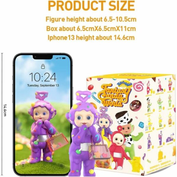 [Popmart Figure] Teletubbies Fantasy Candy World Series blind box (1 piece) (2024) Karakter Asli Premium