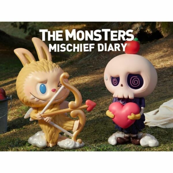 [Popmart Figure] THE MONSTERS Mischief Diary Series blind box (1 piece) Karakter Asli Premium