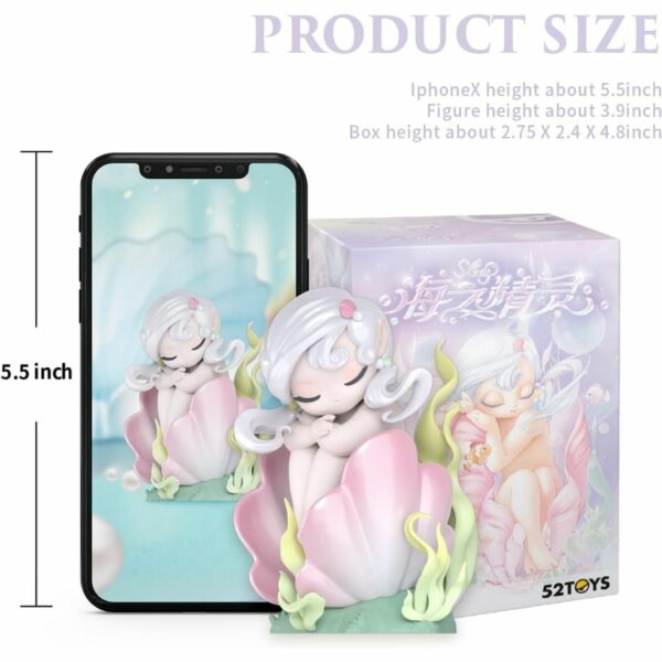 52Toys Figure Sleep Series Sea Elf blind box (1 piece) Asli Premium