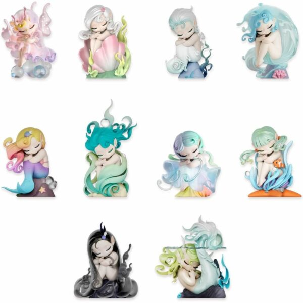 52Toys Figure Sleep Series Sea Elf blind box (1 piece) Asli Premium