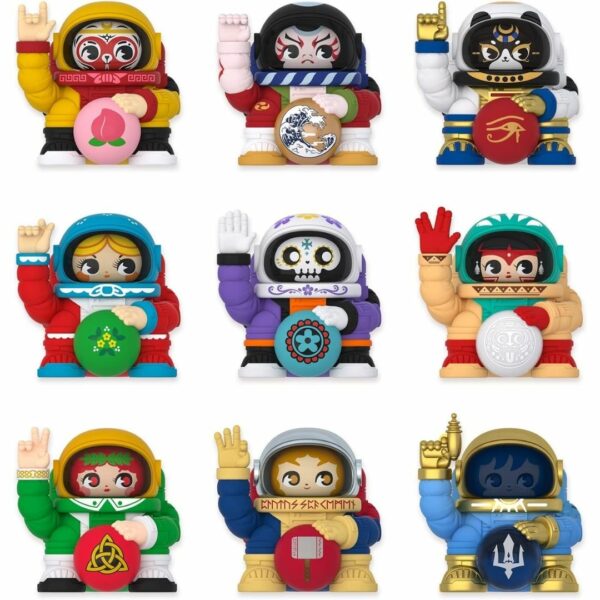 52Toys Figure Astronaut Cultural Heritage Series blind box (1 piece) Asli Premium