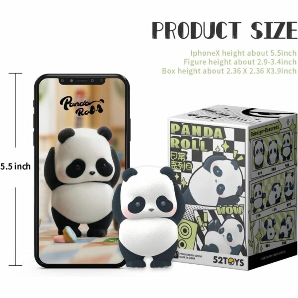 52Toys Figure Panda Roll Daily Life Series 2 blind box (1 piece) Asli Premium