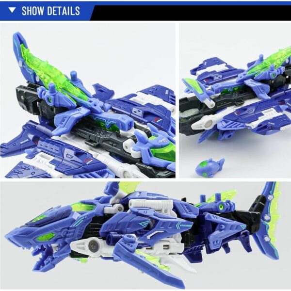 52TOYS Figure Beastdrive HYDRO BULLET SHARK Asli Premium