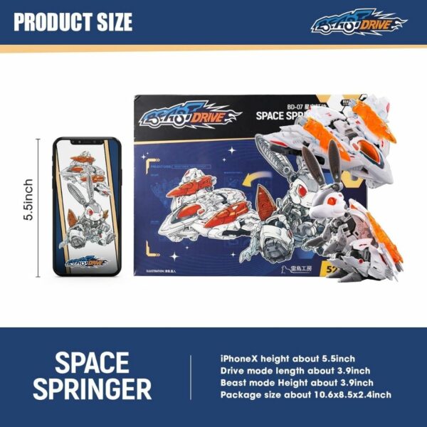 52TOYS Figure Beastdrive BD-07 SPACE SPRINGER Asli Premium