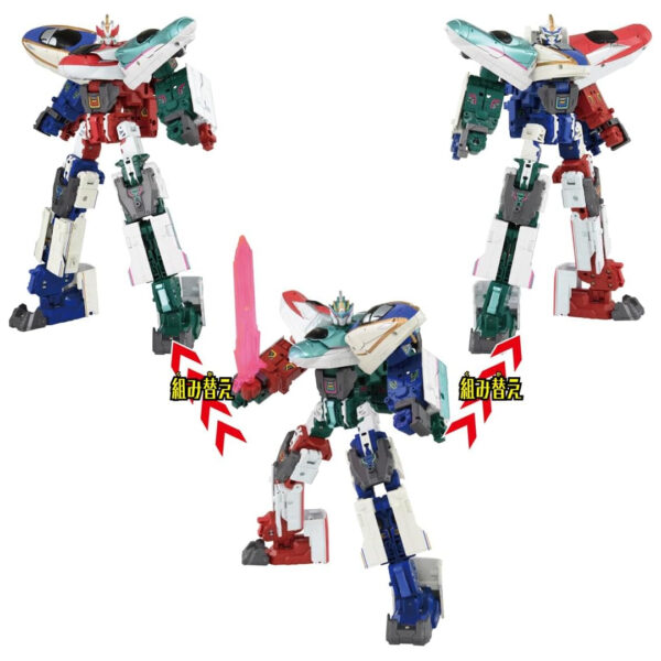 [Figure] Takara Tomy Plarail Shinkalion SRG Combined Set (Shinkalion SRG: E5, E6, E7) Figure Kualitas Tinggi