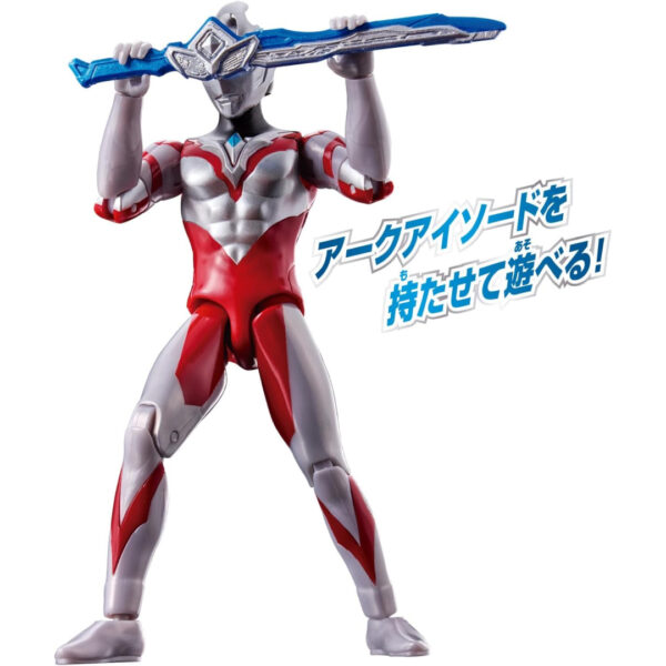 [Figure] Bandai Ultraman Arc Ultra Action Figure Ultraman Arc Solis & Luna Armor Set (24) Asli Kualitas Tinggi