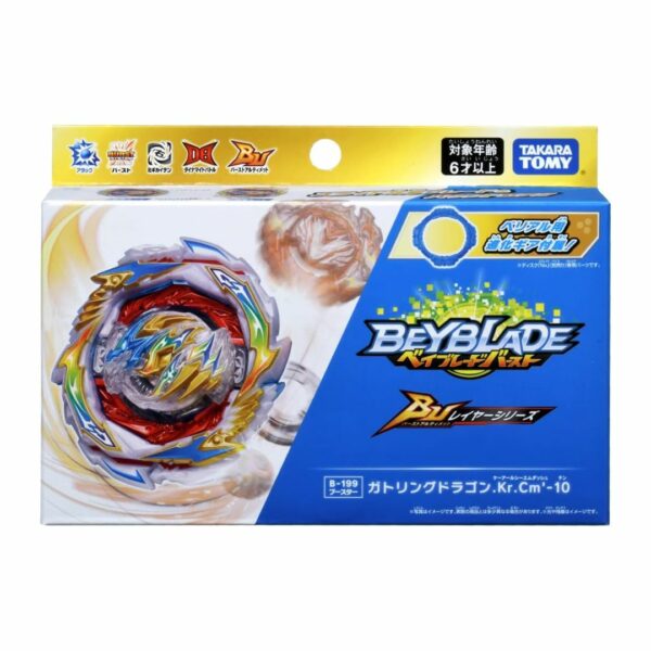 Takara Tomy Beyblade Burst Booster Gatling Dragon.Kr.Cm`-10 B199