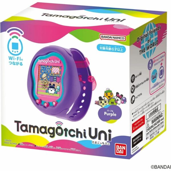 [Tamagotchi] BANDAI Tamagotchi Uni Purple (2023 Japan Toy Awards) Kualitas Bagus